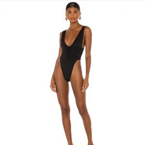 Riot Swim Echo One Piece- Black
